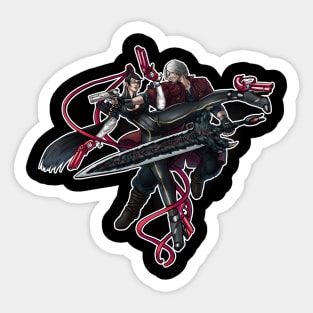 Dante vs Bayonetta Sticker